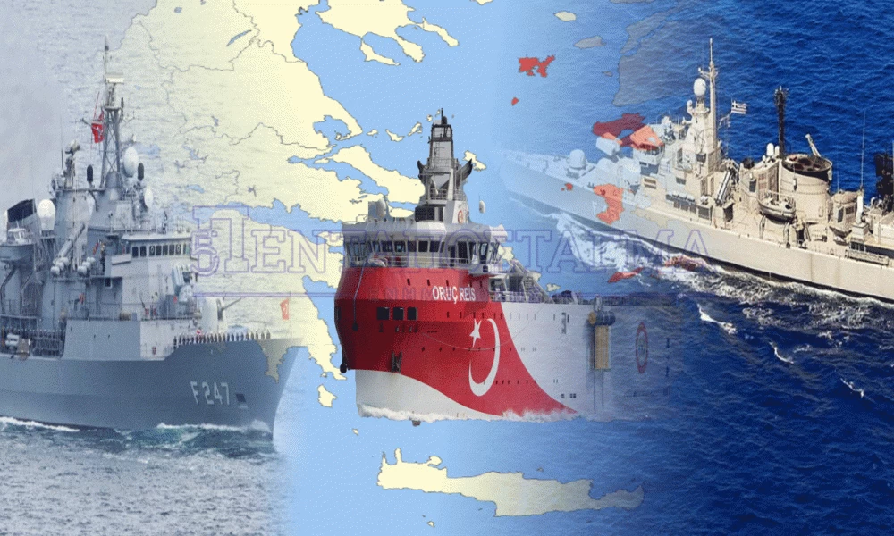 Το Oruc Reis ''έσπασε'' το όριο απόστασης των 20 ν.μ από το Καστελόριζο!